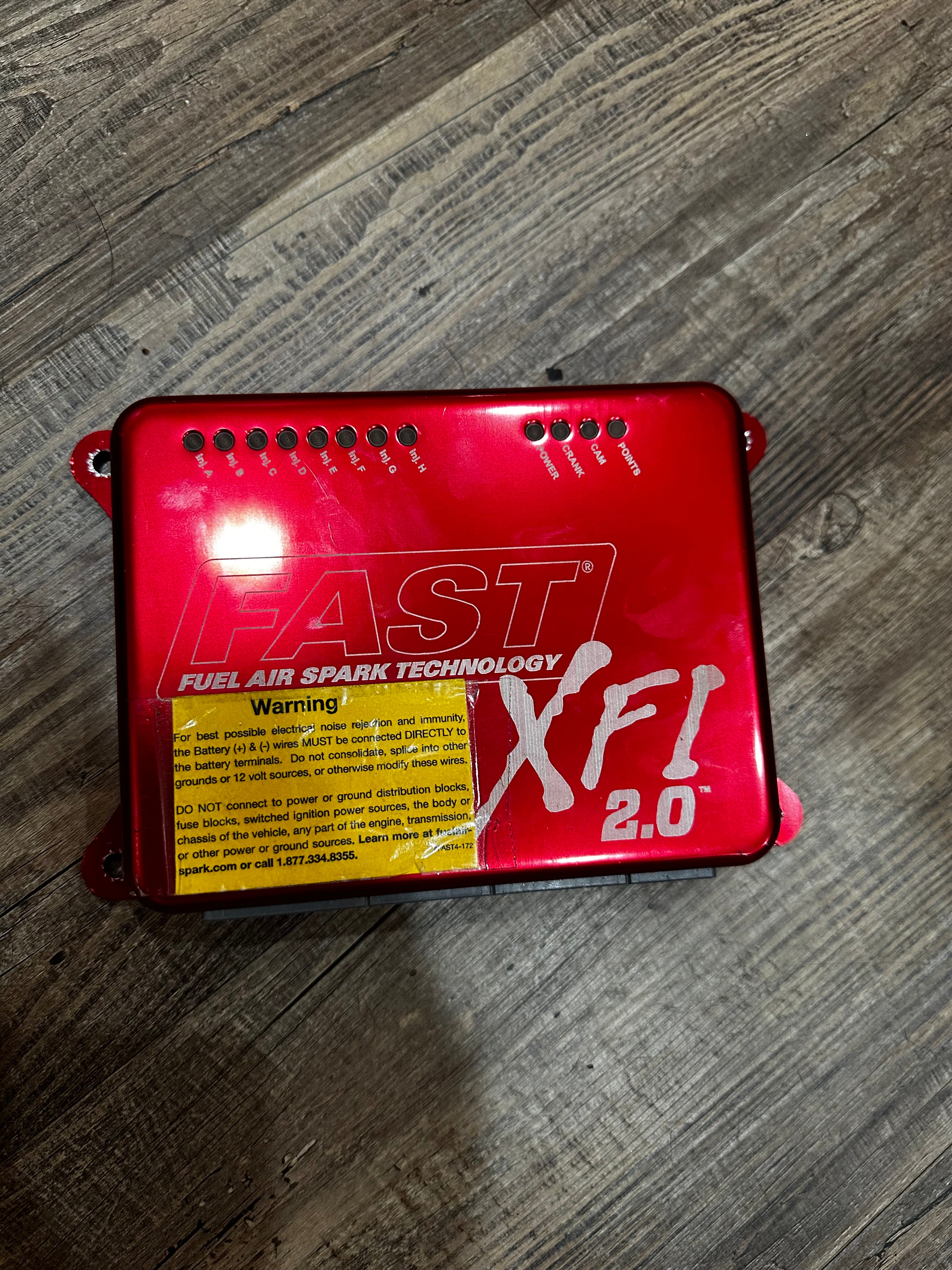 Used FAST XFI 2.0 ECU w/ Internal Data Logging Fuel Injector Connection