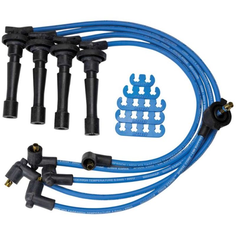 Moroso 72565 Moroso Custom Ignition Wire Set - Blue Max - Spiral Core main image 1