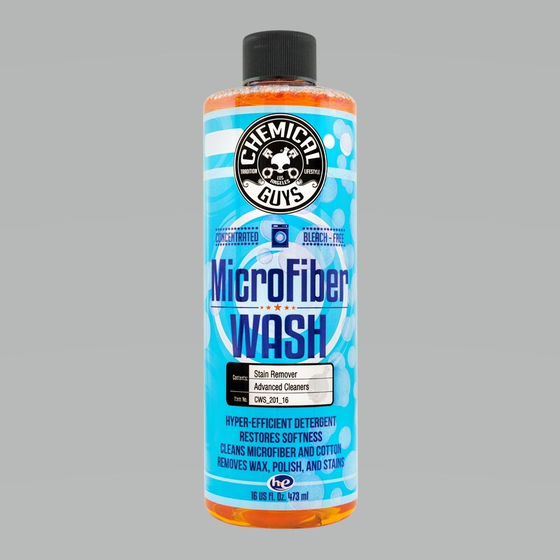 Chemical Guys Microfiber Wash Cleaning Detergent Concentrate | Universal (CWS_201)