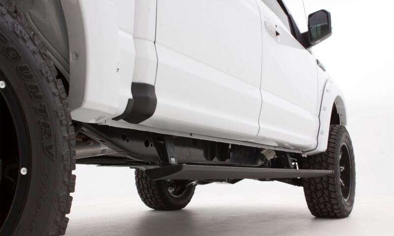 Load image into Gallery viewer, Husky Liners 14-18 GMC Sierra 1500 DC Trail Armor Rocker Panel &amp; Sill Plate Cover (4pc) - Tex. Blk
