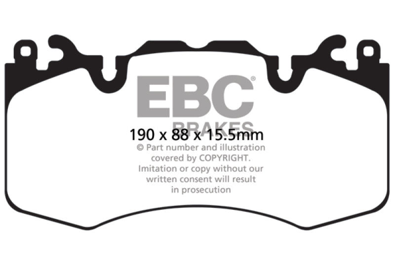 Load image into Gallery viewer, EBC 13+ Land Rover Range Rover 3.0 Supercharged Yellowstuff Front Brake Pads
