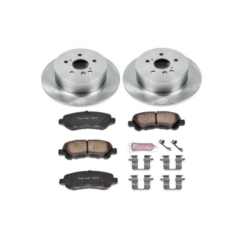Load image into Gallery viewer, Power Stop 08-13 Toyota Highlander Rear Autospecialty Brake Kit
