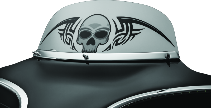 Load image into Gallery viewer, Kuryakyn Smooth Windshield Trim 96-13 Touring Chrome

