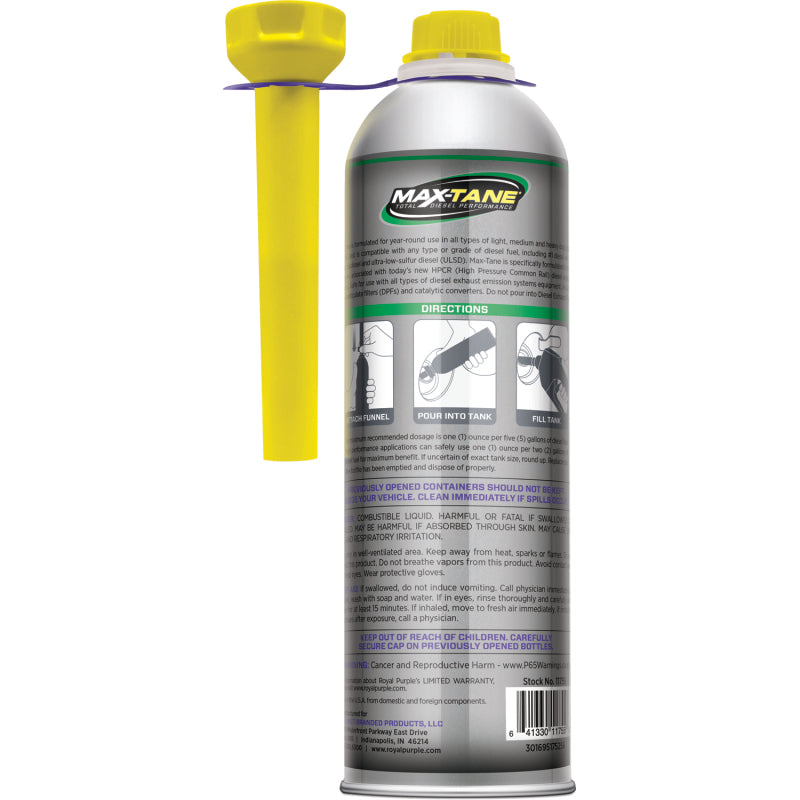 Load image into Gallery viewer, Royal Purple Max-Tane All-In-One + All-Season Diesel Additive - 20oz
