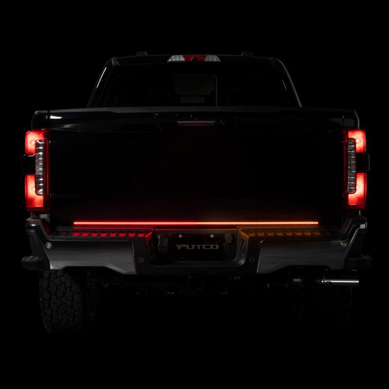 Load image into Gallery viewer, Putco 23-24 Ford SuperDuty F-250/F-350/F-450 60In Freedom Tailgate Bars w/ LED Taillamps Blade
