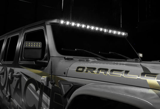 Oracle Jeep Wrangler JL/Gladiator JT Integrated Windhsiled LED Light Bar System