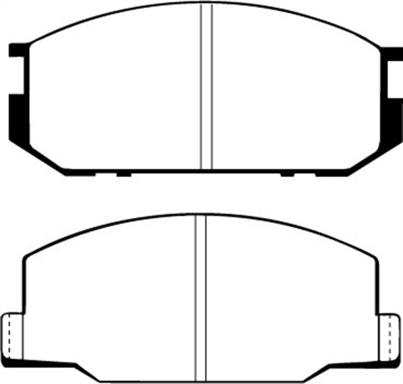 Load image into Gallery viewer, EBC 85-90 Lotus Esprit 2.2 Yellowstuff Front Brake Pads
