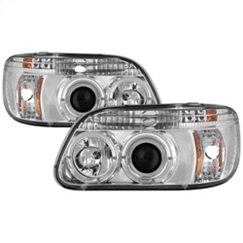 Load image into Gallery viewer, Spyder Ford Explorer 95-01 1PC Projector Headlights LED Halo Chrm PRO-YD-FEXP95-HL-1PC-C
