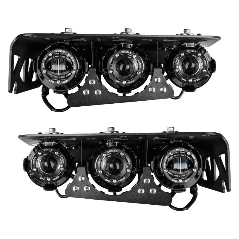 Load image into Gallery viewer, Oracle Lighting 21-24 Ford Bronco Off Road Laser and LED Fog Light Kit for Steel Bumper SEE WARRANTY
