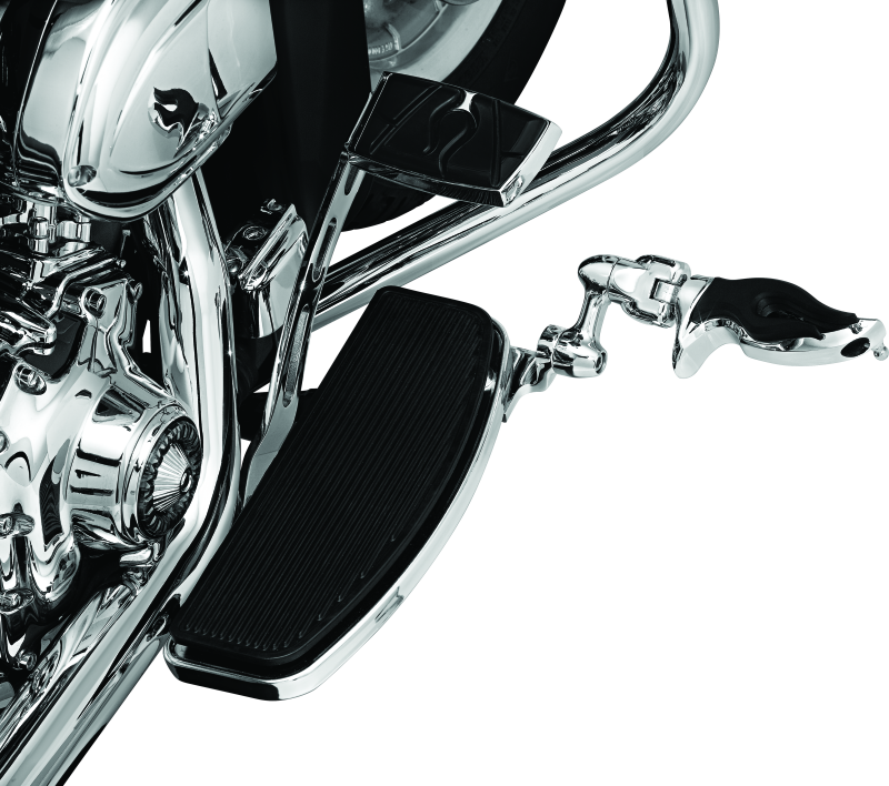 Load image into Gallery viewer, Kuryakyn Flamin Peg With Male Mount Adapter Chrome
