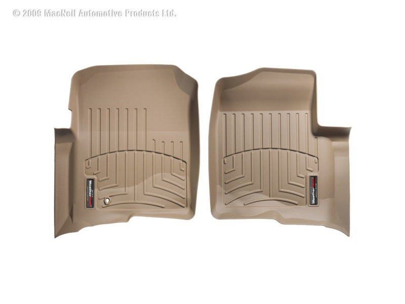 Load image into Gallery viewer, WeatherTech 04-08 Ford F150 Regular Cab Front FloorLiner - Tan

