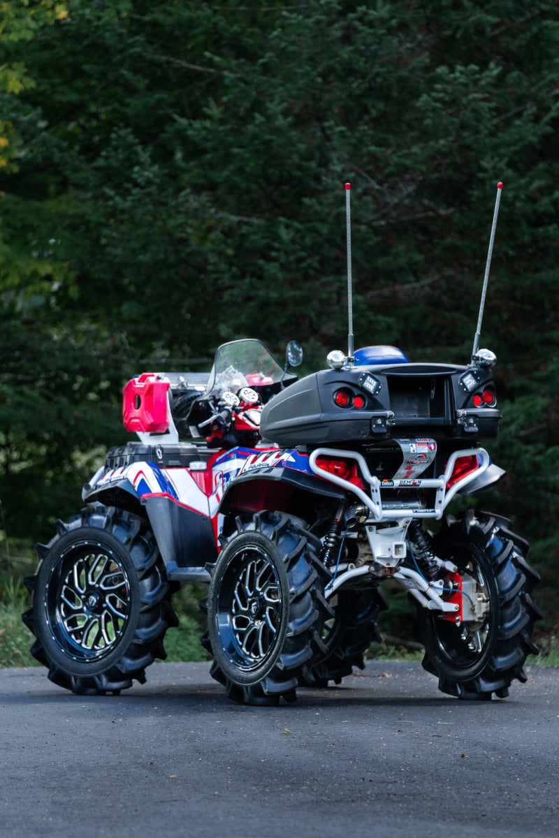 Load image into Gallery viewer, MBRP 2011+ Polaris Sportsman Touring 850 T304 Stainless Single Slip-On Performance Series
