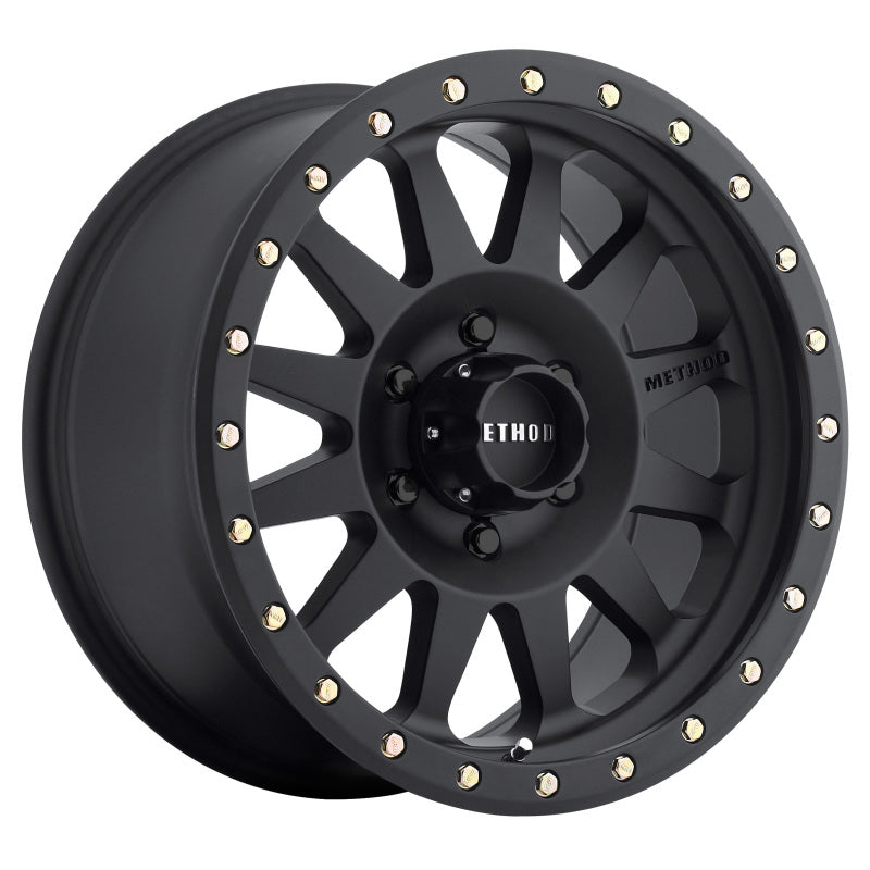 Load image into Gallery viewer, Method MR304 Double Standard 18x9 +18mm Offset 6x5.5 108mm CB Matte Black Wheel
