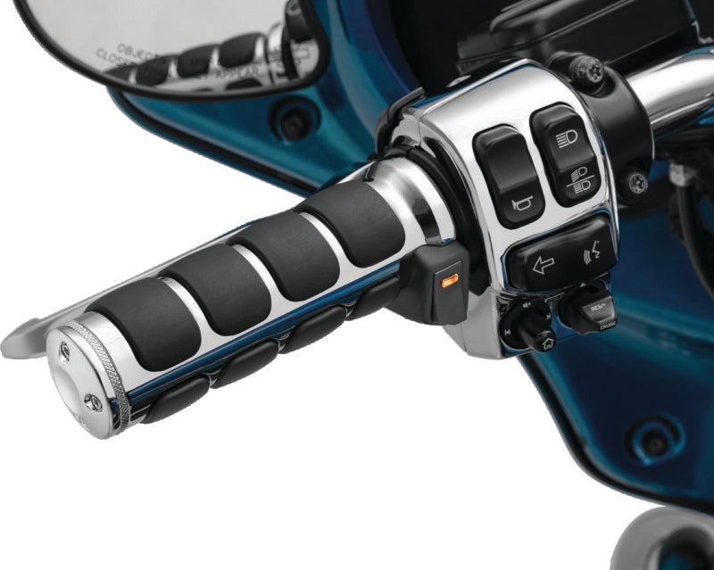 Load image into Gallery viewer, Kuryakyn Heated ISO Grips Cable Chrome
