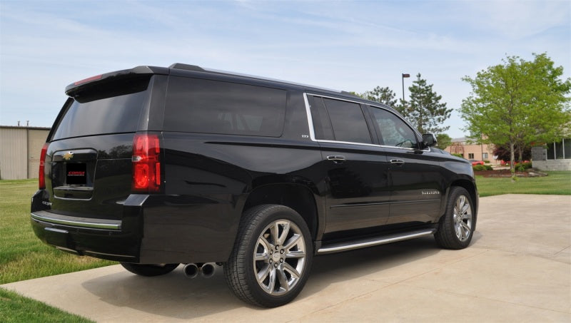 Load image into Gallery viewer, Corsa 2015 GMC Yukon XL 1500 5.3L V8 3in Cat-Back Single Side Exit Twin 4in Polished Tips
