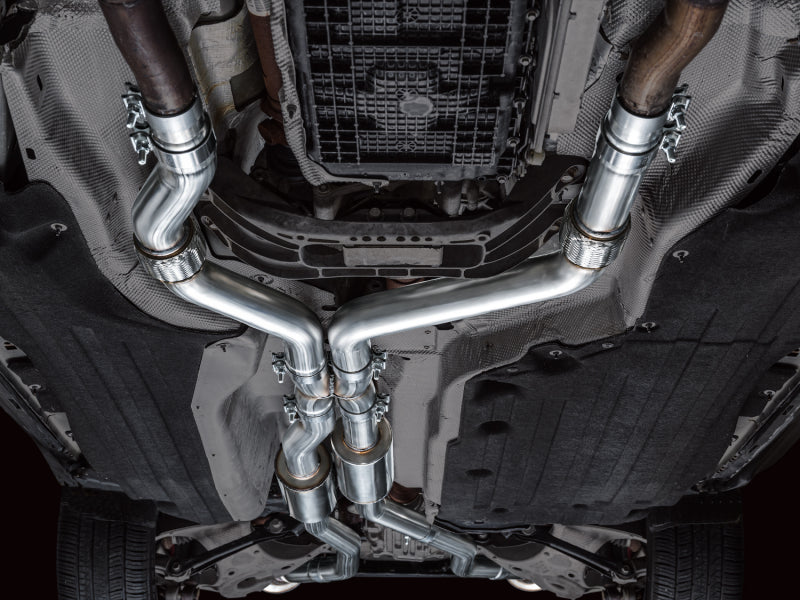 Load image into Gallery viewer, AWE Tuning 2020+ Ford Explorer ST Touring Edition Exhaust w/ Chrome Silver Tips
