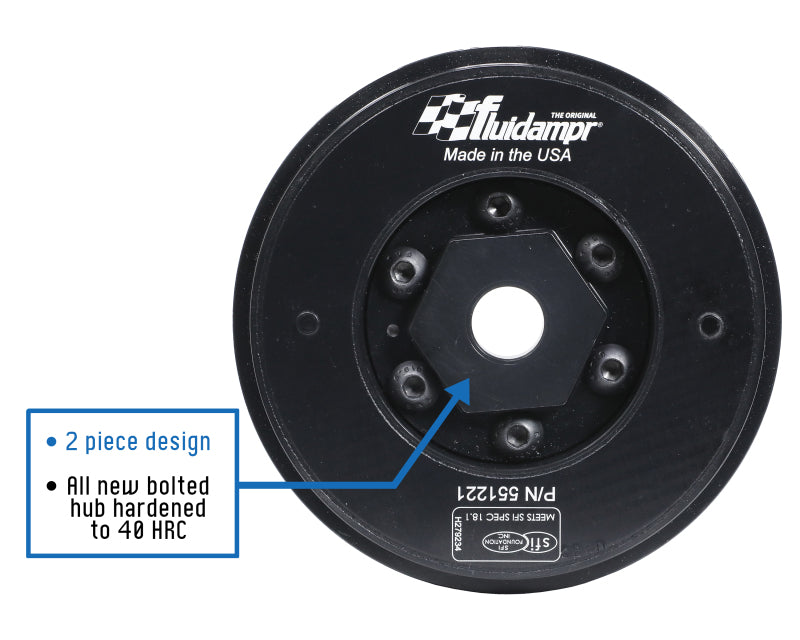 Load image into Gallery viewer, Fluidampr 91-08 VW Golf/05-12 Passat B6/B7 / 03-10 Audi TT Steel Internally Balanced Damper
