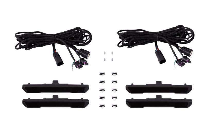 Load image into Gallery viewer, Diode Dynamics 20-21 Sierra 2500/3500 HD LED Sequential Sidemarkers Smoked Set
