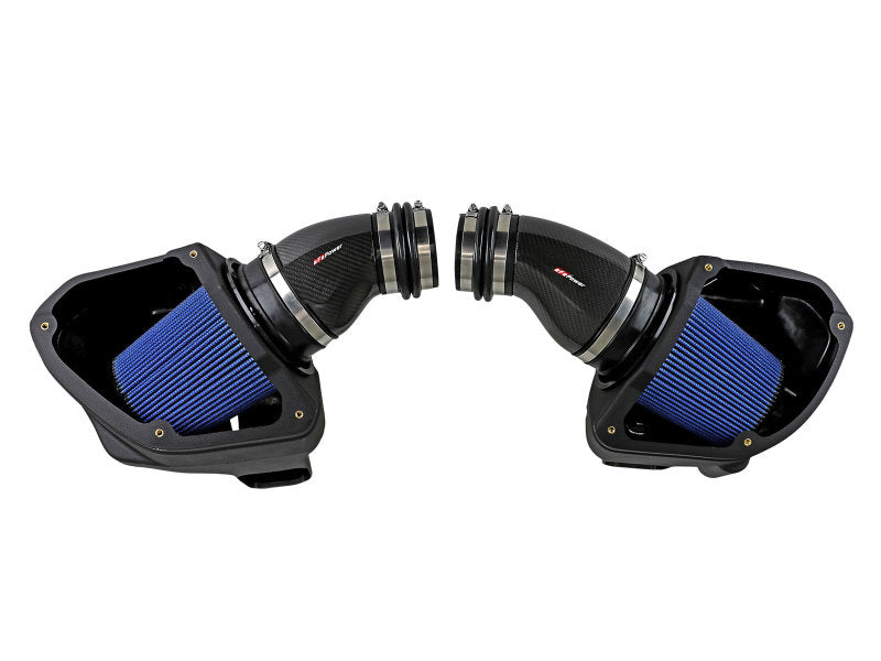 Load image into Gallery viewer, aFe Momentum Black Series Carbon Fiber Pro 5R Air Intake System BMW M5 (F90) 18-19

