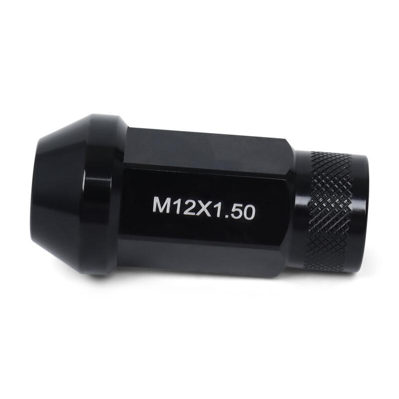 Load image into Gallery viewer, BLOX Racing Street Series Forged Lug Nuts - Black 12 x 1.5mm - Set of 16 (New Design)
