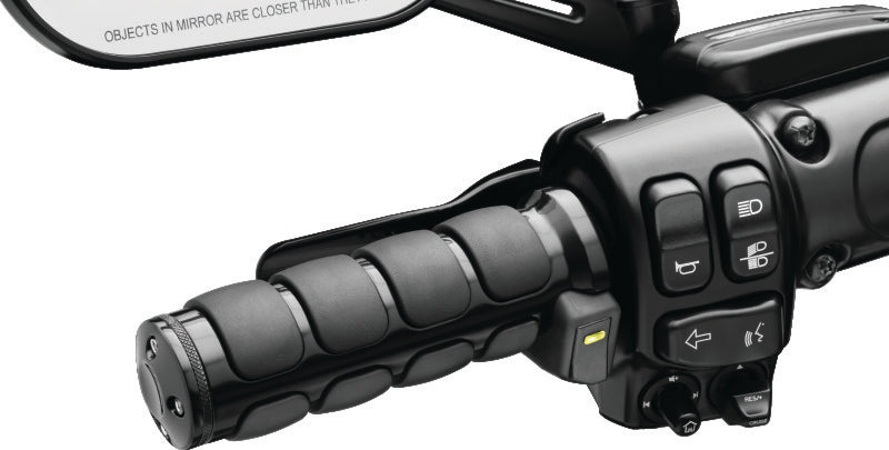 Load image into Gallery viewer, Kuryakyn Heated ISO Grips Dual Cable Gloss Black
