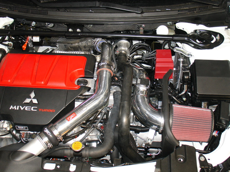 Load image into Gallery viewer, Injen 2008-14 Mitsubishi Evo X 2.0L 4Cyl Polished Short Ram Intake
