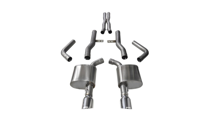 Load image into Gallery viewer, Corsa 15-16 Dodge Charger SRT/Scat Pack/R/T 6.4L Polished Xtreme Cat-Back Exhaust
