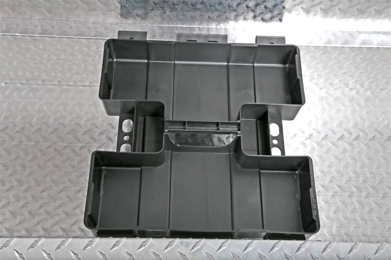 Load image into Gallery viewer, Deezee Universal Tool Box - Red Crossover - Single Lid BT Alum Full Size
