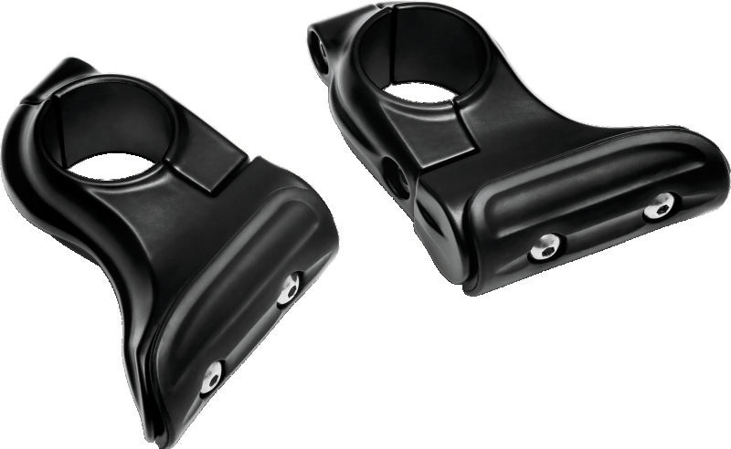 Load image into Gallery viewer, Kuryakyn Toe Rest Cruise Pegs Satin Black (Pair)
