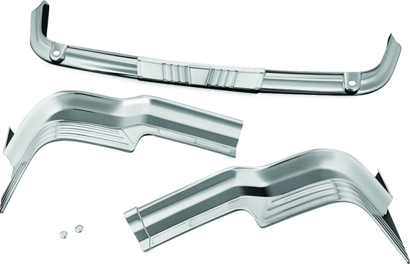 Load image into Gallery viewer, Kuryakyn Tri-Line Accent For Rear Tour-Pak Light Chrome
