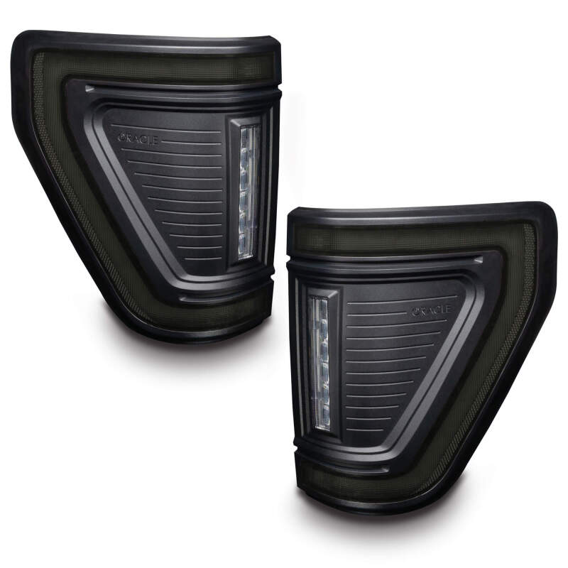 Load image into Gallery viewer, Oracle Lighting 21-24 Ford F-150 (Black Series) Flush Style LED Tail Lights
