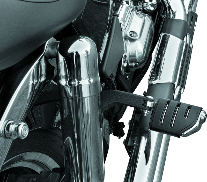 Load image into Gallery viewer, Kuryakyn Trident Dually With Male Mount Adapters Chrome
