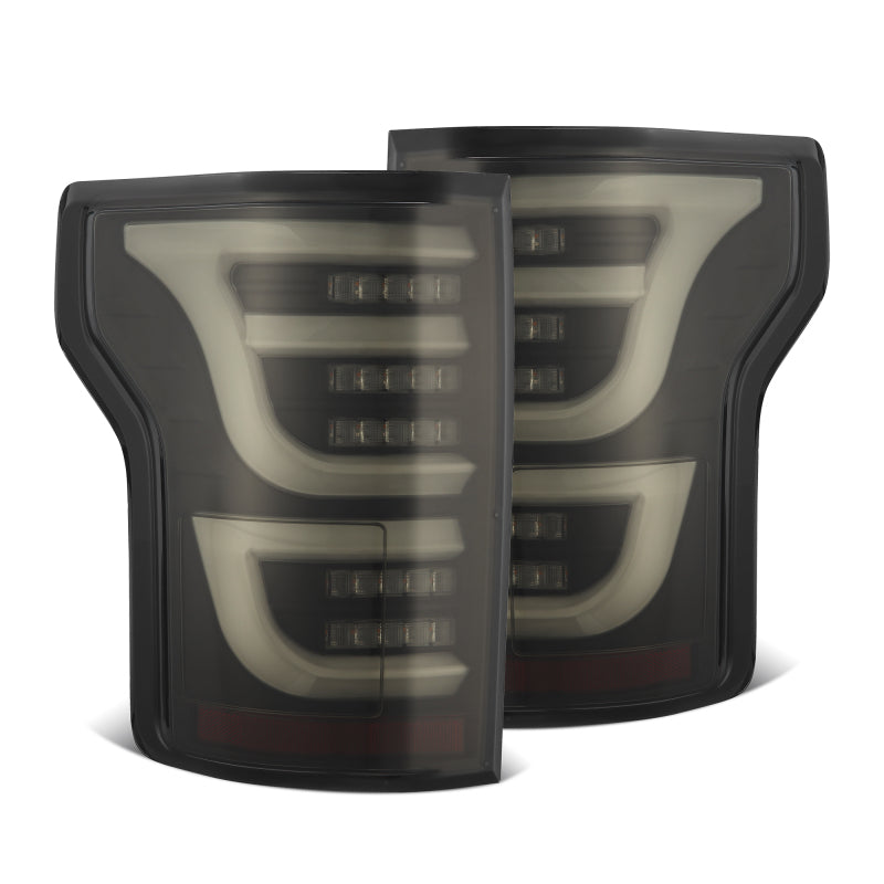 Load image into Gallery viewer, AlphaRex 15-20 Ford F150 Luxx-Series LED Tail Lights Alpha-Black
