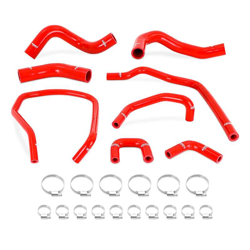 Load image into Gallery viewer, Mishimoto 04-10 Infiniti QX56 / 04-14 Titan Silicone Coolant Hose Kit - Red
