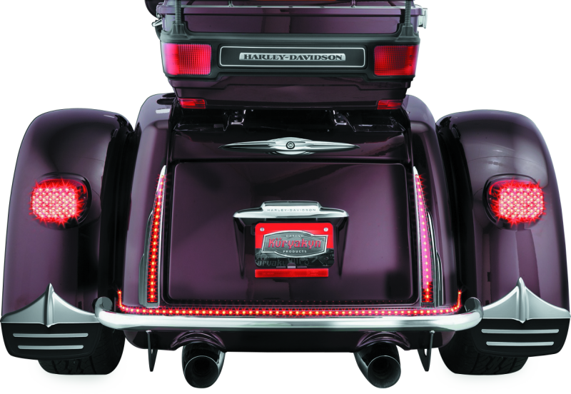 Load image into Gallery viewer, Kuryakyn Rear Light Bars For Trikes Chrome
