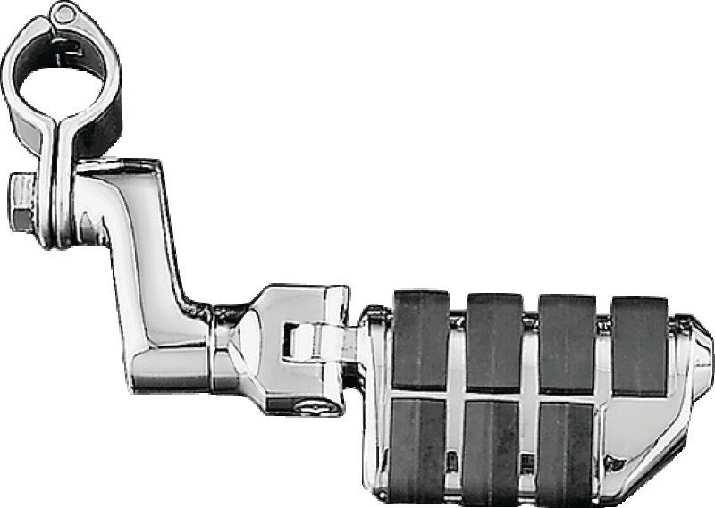 Load image into Gallery viewer, Kuryakyn Dually ISO Offset Highway Pegs With 1-1/4inch Clamp Chrome (Pair)

