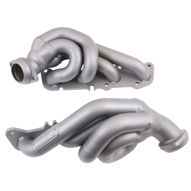 Load image into Gallery viewer, BBK 11-14 Ford F-150 Coyote 5.0 Shorty Tuned Length Exhaust Headers - 1-3/4in Titanium Ceramic
