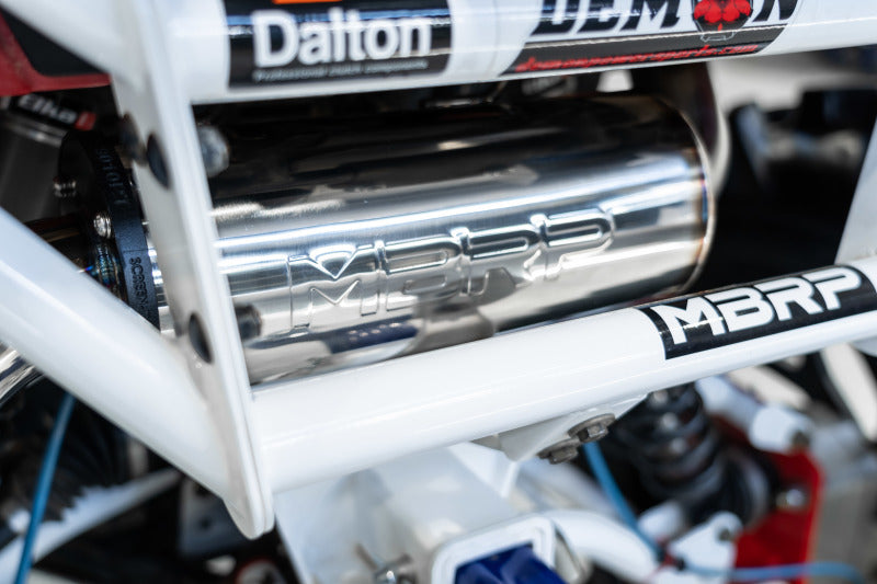 Load image into Gallery viewer, MBRP 2011+ Polaris Sportsman Touring 850 T304 Stainless Single Slip-On Performance Series
