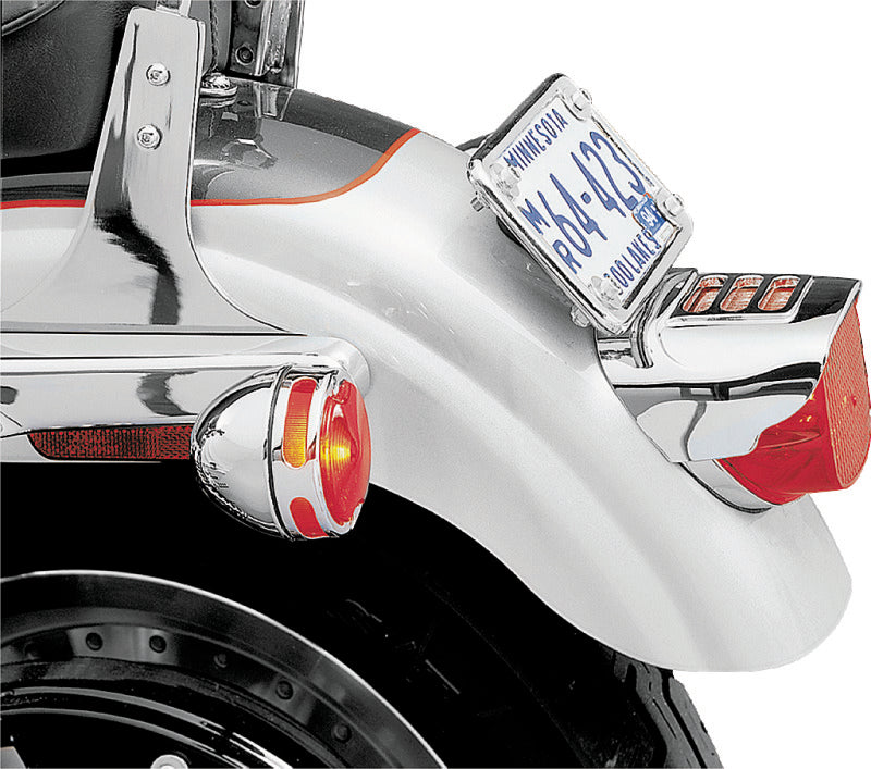 Load image into Gallery viewer, Kuryakyn Tail Lamp Visor With Slots Chrome
