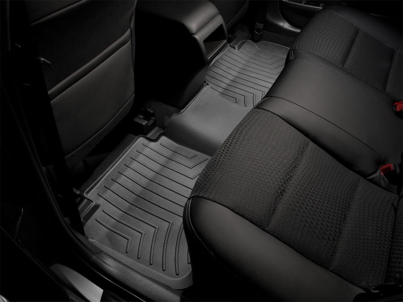 Load image into Gallery viewer, WeatherTech 04-06 Toyota Tundra Double Cab Rear FloorLiner - Black
