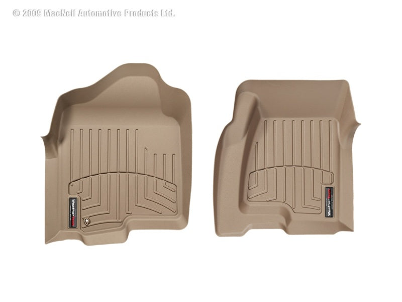 Load image into Gallery viewer, WeatherTech 99-00 Chevrolet Silverado Crew Cab Front FloorLiner - Tan
