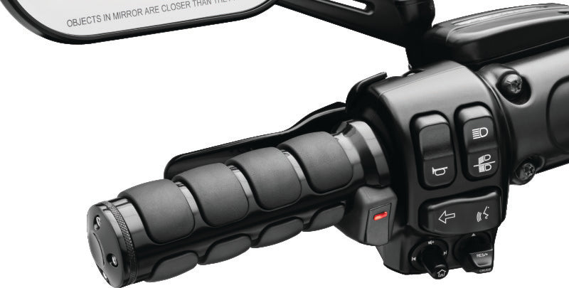 Load image into Gallery viewer, Kuryakyn Heated ISO Grips Dual Cable Gloss Black
