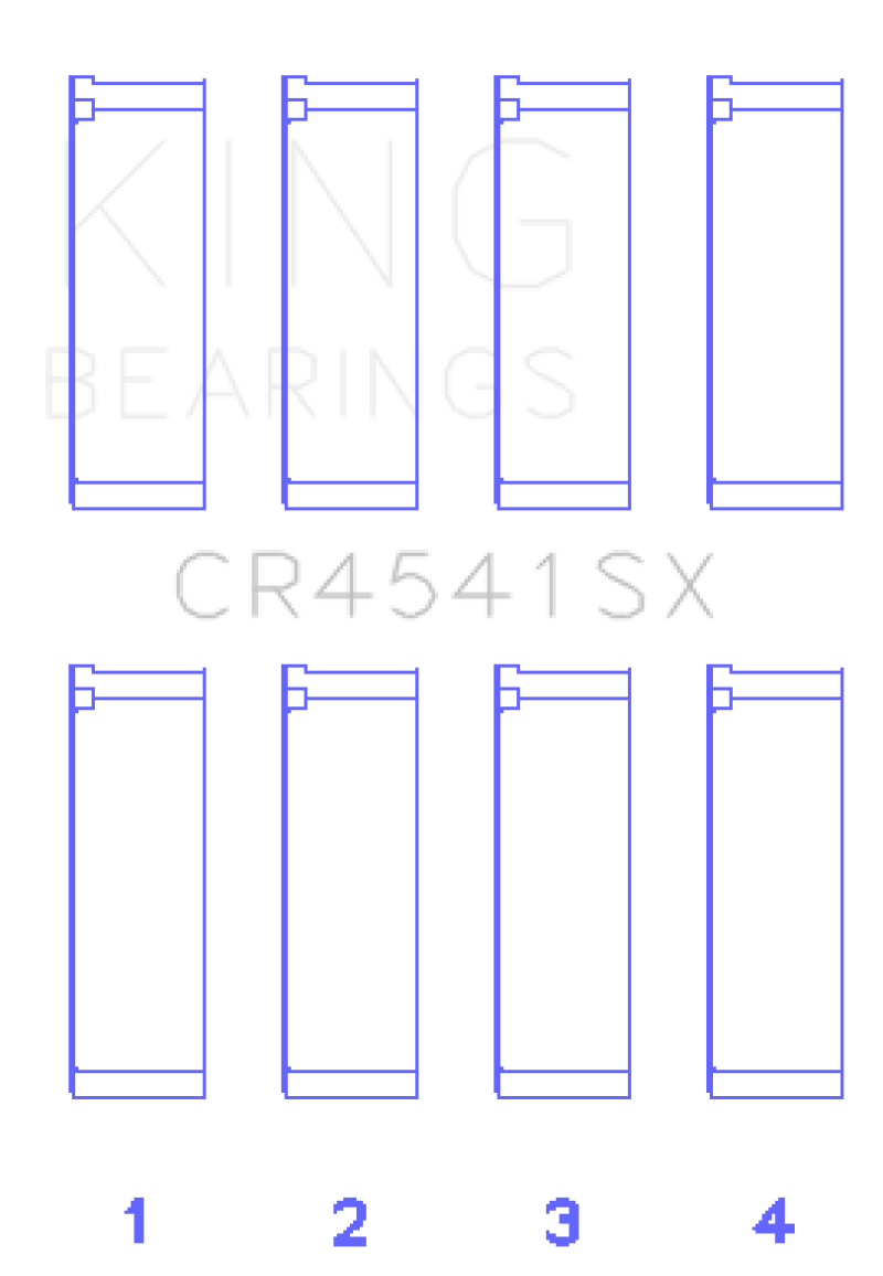 Load image into Gallery viewer, King Bearings Connecting Rod Bearing Set - for Honda F23A/F23Z/K20A3

