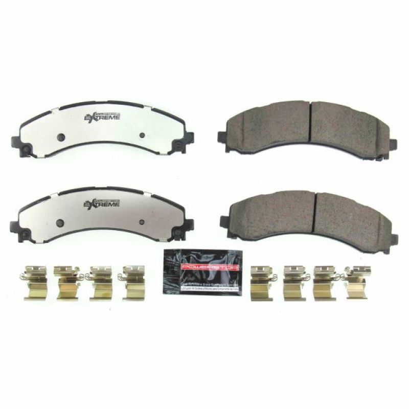 Load image into Gallery viewer, Power Stop 2019 Ram 3500 Rear Z36 Truck &amp; Tow Brake Pads w/Hardware
