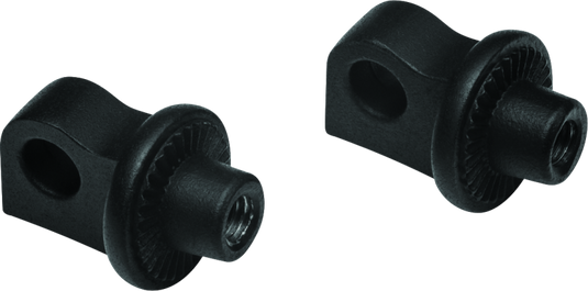 Kuryakyn Adjustable Stop Splined Peg Adapter Black