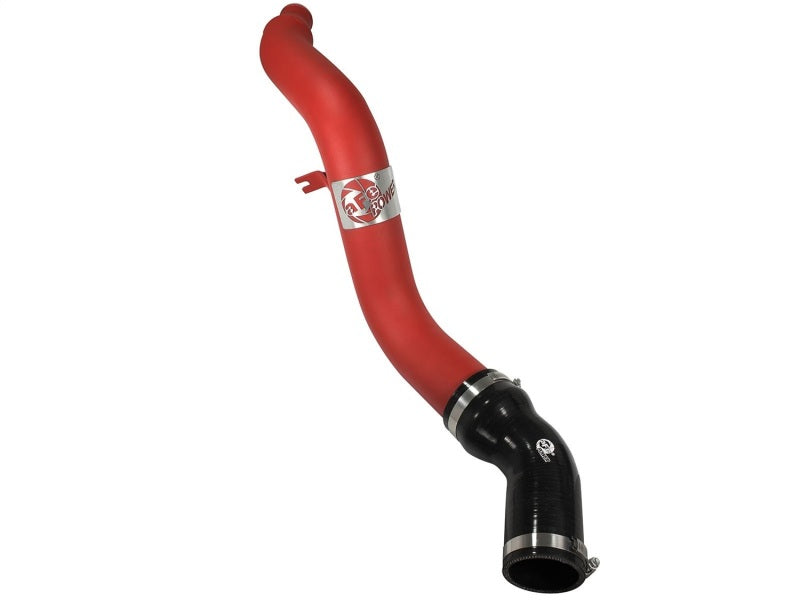 Load image into Gallery viewer, aFe BladeRunner Intercooler Tube Hot Side 3in Ram 1500 14-15 EcoDiesel V6-3.0L (td) - Red
