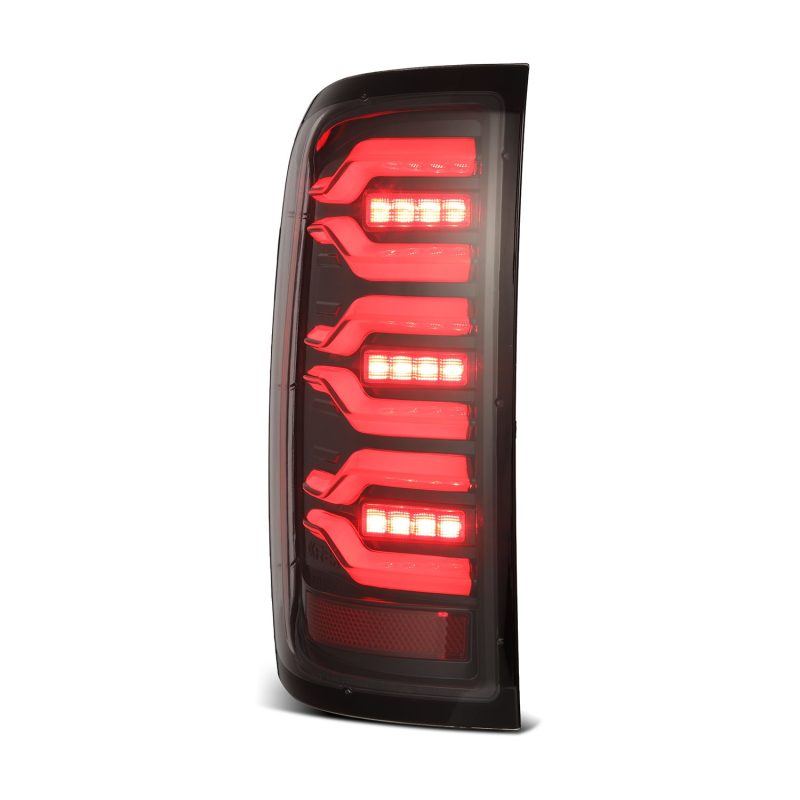Load image into Gallery viewer, AlphaRex 14-18 Chevy Silverado 1500 Luxx-Series LED Tail Lights Alpha-Black w/Activ Light/Seq Signal

