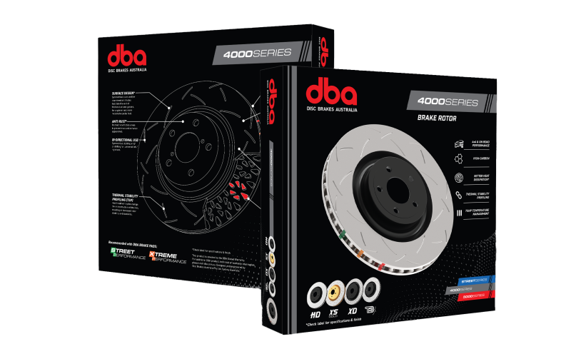 Load image into Gallery viewer, DBA 07+ Toyota Landcruiser 200 Series Front T-Slot T3 4000 Series Rotor
