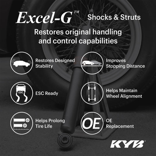 KYB 18-21 Tesla Model 3 AWD / 17-21 Model 3 RWD / 20-24 Model Y Excel-G Gas Shock - Rear