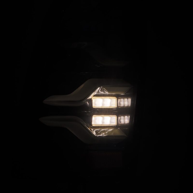 Load image into Gallery viewer, AlphaRex 05-15 Toyota Tacoma LUXX LED Taillights Alpha Blk w/Activ Light/Seq Signal
